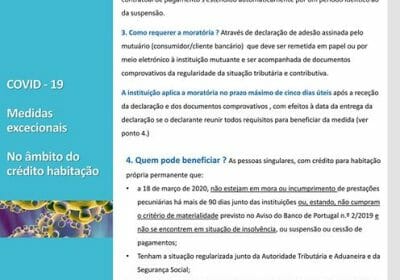 Aprovadas medidas excecionais no âmbito do crédito habitação – Decreto-Lei n.º 10-J/2020, de 26 de março